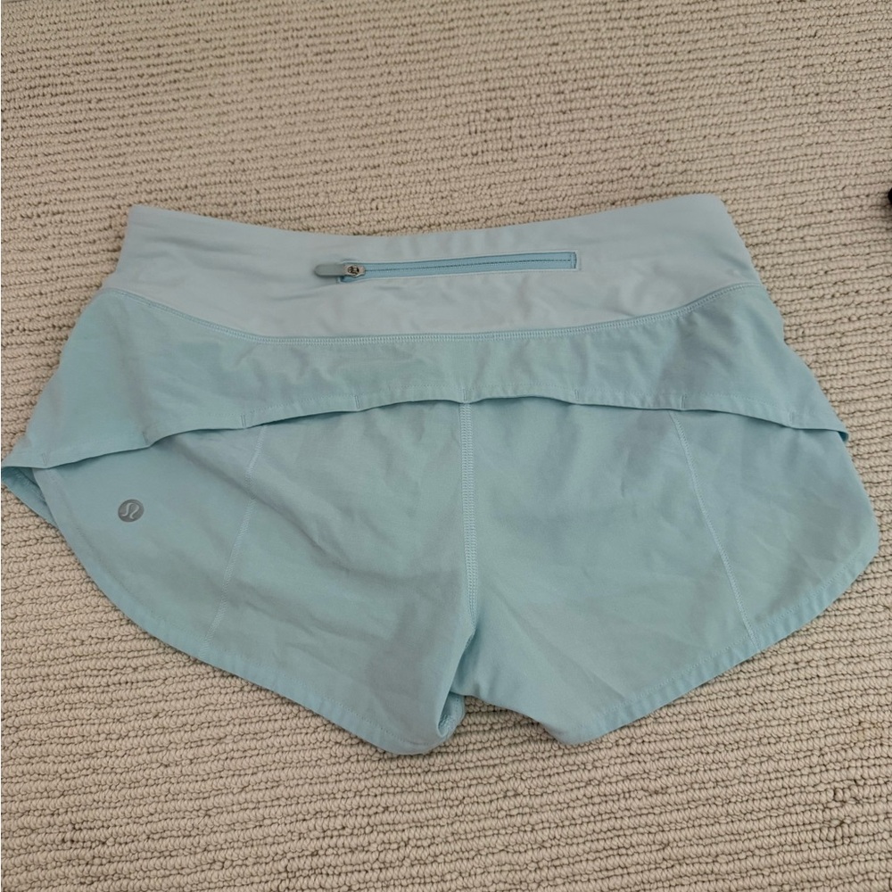 Lululemon speed up shorts size 4